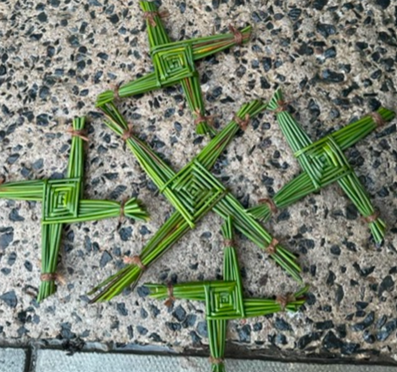 Authentic Irish Handcrafted St. Brigid’s Crosses  Made with Care and Tradition.